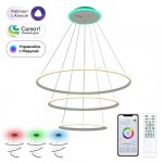 Фото 3 CL731A090E Неон Белый Смарт RGB Св-к Люстра