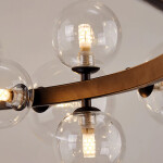 Фото 2 Люстра 8828P/L black/clear