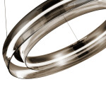 Фото 2 SL6019.333.01 Светильник подвесной ST-Luce Черный/Дымчатый, Белый LED 1*36W 3000K ФОРЕЙ