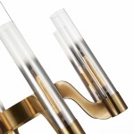 Фото 2 SL1235.303.08 Люстра подвесная ST-Luce Латунь/Хром, Прозрачный E14 8*40W ETTORE