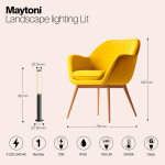 Фото 1 Ландшафтный светильник Outdoor O593FL-L12GF3K