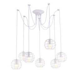 Фото Подвесная люстра Arte Lamp SPIDER A1110SP-7WH