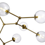 Фото 1 SL1506.203.08 Люстра подвесная ST-Luce Золотистый/Прозрачный E14 8*40W CHIETI