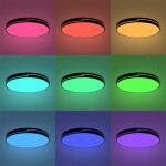 Фото 3 CL72495GL1 Купер Лайн Черный Св-к Потол. с RGB