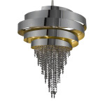 Фото 1 Люстра 68044 black chrome