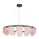 Фото 3 SL6021.403.66 Светильник подвесной ST-Luce черный/розовый LED 1*66W 3000K ВУАЛЬ