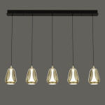 Фото 3 Подвесной светильник MD24001011-5B brass/champagne