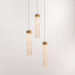 Фото 5 Подвесной светильник MD24030028-3A brass/clear