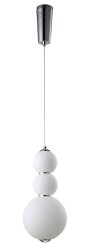 Фото Светильник подвесной Crystal Lux DESI SP3 CHROME/WHITE