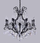 Фото 27 Люстра Crystal Lux MAGNIFICO SP13 BLACK/TRANSPARENT