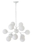 Фото Люстра Crystal Lux MEDEA WHITE SP12