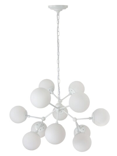 Фото Люстра Crystal Lux MEDEA WHITE SP12