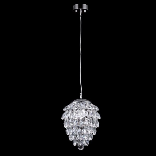 Фото Светильник подвесной Crystal Lux CHARME SP2 CHROME/TRANSPARENT