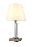 Фото 3 Настольная лампа Crystal Lux NICOLAS LG1 NICKEL/WHITE