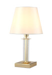 Фото 3 Настольная лампа Crystal Lux NICOLAS LG1 GOLD/WHITE