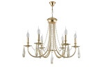 Фото Люстра Crystal Lux VICTORIA SP6 GOLD/AMBER