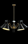 Фото 3 Люстра Crystal Lux JOVEN SP5 GOLD/BLACK