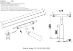 Фото 3 Светильник трековый магнитный Crystal Lux CLT 0.33 003 6W BL 4000K