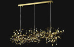 Фото 2 Светильник подвесной Crystal Lux GARDEN SP3х3 L1200 GOLD