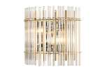 Фото 1 Бра Crystal Lux AURELIO AP2 GOLD+CHROME/TRANSPARENT