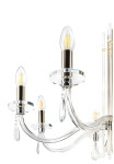 Фото 2 Люстра Crystal Lux AURELIO SP8 GOLD+CHROME/TRANSPARENT