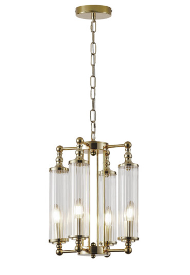 Фото Люстра Crystal Lux TOMAS SP4 BRASS