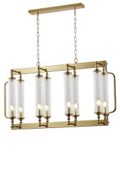 Фото Люстра Crystal Lux TOMAS SP8 L1000 BRASS