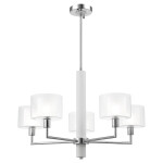 Фото 2 Люстры Crystal Lux MAESTRO SP-PL5 CHROME