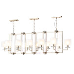 Фото 2 Люстры Crystal Lux NICOLAS SP12 L1600 GOLD/WHITE