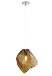 Фото Светильник подвесной Crystal Lux NUESTRO SP1 CHROME/BROWN