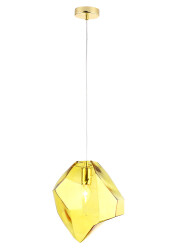 Фото Светильник подвесной Crystal Lux NUESTRO SP1 GOLD/AMBER