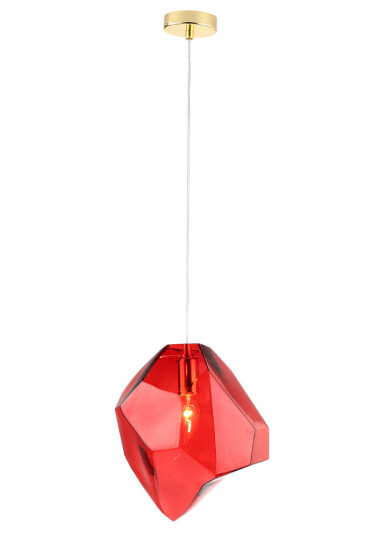 Фото Светильник подвесной Crystal Lux NUESTRO SP1 GOLD/RED