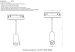 Фото 3 Светильник трековый магнитный Crystal Lux CLT 0.33 016 7W BL 4000K