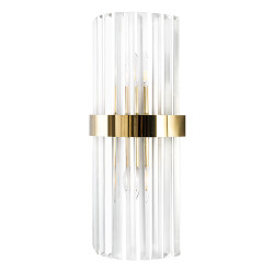 Фото Бра Crystal Lux SORPRESA AP2 BRASS/TRANSPARENTE