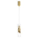 Фото 2 Светильник подвесной Crystal Lux PRIMAVERA SP1 GOLD