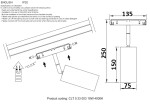 Фото 2 Светильник трековый магнитный Crystal Lux CLT 0.33 003 18W WH 4000K