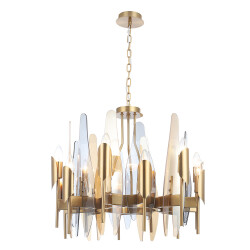 Фото Люстра Crystal Lux CASA SP-PL12 BRASS