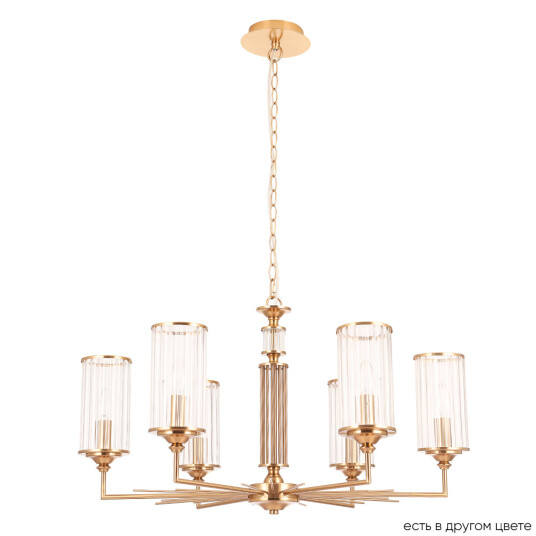 Фото Люстра Crystal Lux GLORIA SP6 BRASS