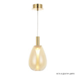 Фото Светильник подвесной Crystal Lux GAUDI SP4W LED AMBER