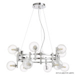 Фото Люстра Crystal Lux LUXURY SP12 CHROME