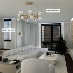 Фото 3 Люстра Crystal Lux LUXURY SP12L GOLD