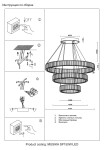 Фото 2 Люстра Crystal Lux MUSIKA SP150W LED CHROME