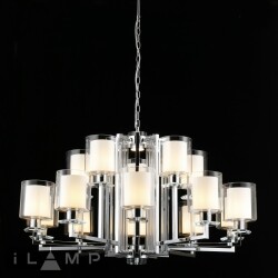 Фото Светильник подвесной iLamp King RM6201-10+5 CR+CL