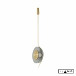 Фото Подвесной светильник iLamp STEREO 9285P GOLD&SMOKY