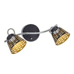 Фото CL508522 Орегон Черный Св-к Наст-Потол, LED 2*5W