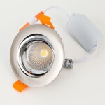 Фото 3 CLD001NW5 Альфа ХромМат+Хром Св-к Встр. LED 7W*3500K