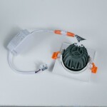 Фото 4 CLD001KNW0 Альфа Белый Св-к Встр. LED 7W*3500K