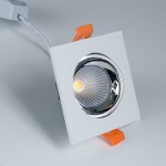 Фото 3 CLD001KNW1 Альфа Бел+Хром Св-к Встр. LED 7W*3500K