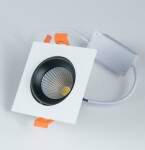 Фото 2 CLD001KNW4 Альфа Бел+Черный Св-к Встр. LED 7W*3500K