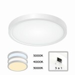 Фото CL738180V Бейсик Белый Св-к Накл. LED 18W*Мульти